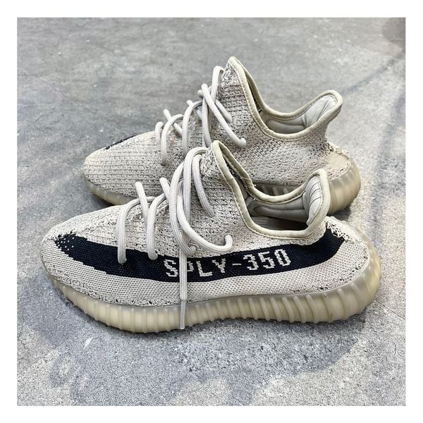 57 - GIÀY ADIDAS Yeezy Boost 350 v2 'Beige Black' - HP7870