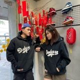 426 - Áo Hoodie New Era Unisex Dodgers Đen - 13781132