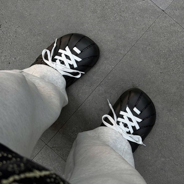 751 - Dép Sục Adidas Adilette Clogs Triple Black - IG9163