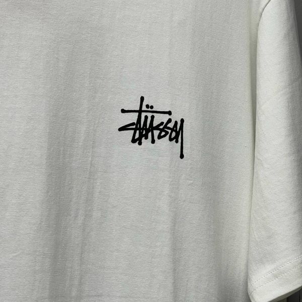 206 - Áo Tee Stussy Basic Black/White - 1904762