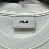 297 - Áo MLB Rabbit Short Sleeve NY Yankees White - 3ATSQ0131-50CRS