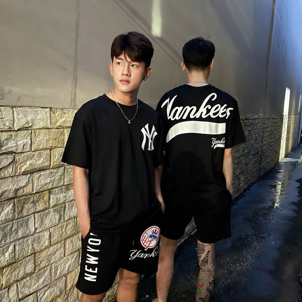 609 - Áo Thun New Era NY Yankees Đen - 13573244
