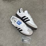 635 - Giày Adidas Samba OG White Black Gum nobox - IG9030