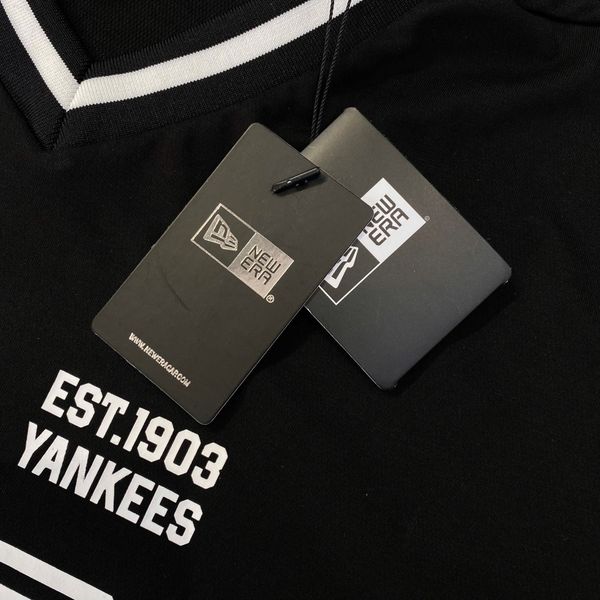 622 - Áo Thun New Era Jersey New York Yankees 03 Đen - 13558789