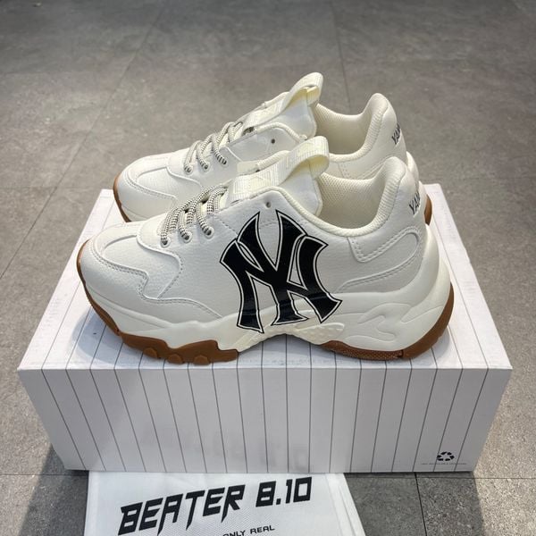 81 - Giày MLB Big Ball chunky NewYork Yankees NY Gum (FULLBOX) - 3ASHC601N