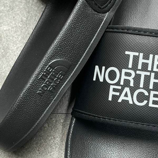 017 - Dép Quai Ngang The North Face Black White - H029526