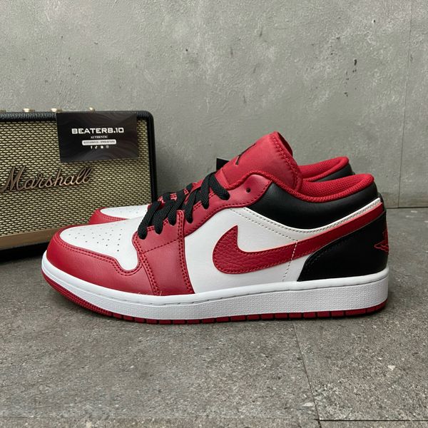 101 - Air Jordan 1 Low ‘Bulls’ - 553558-163