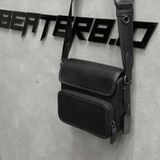 760 - Túi đeo chéo Coach Sullivan nắp gập, họa tiết logo Blocked Signature - C9870