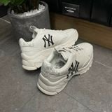 539 - Giày MLB BigBall Chunky Classic Monogram New York Yankees màu đen - 3ASHBMN3N-50BKS
