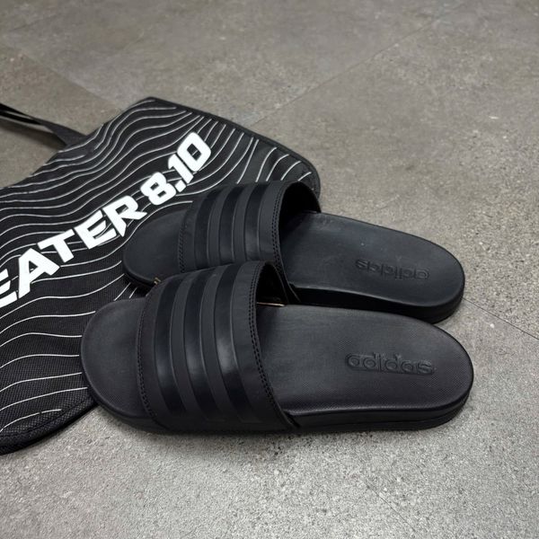 211 - Dép Adidas Adilette Comfort All Black - GZ5896