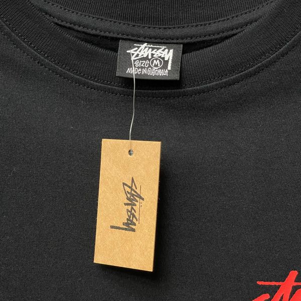 228 - Áo Thun Stussy Heart Trắng / Đen - 1904922