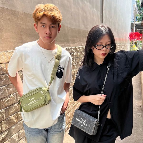 727 - Túi Mini Bag Marc Jacobs Black Wash - 2F4SMN010S03 965 SP25