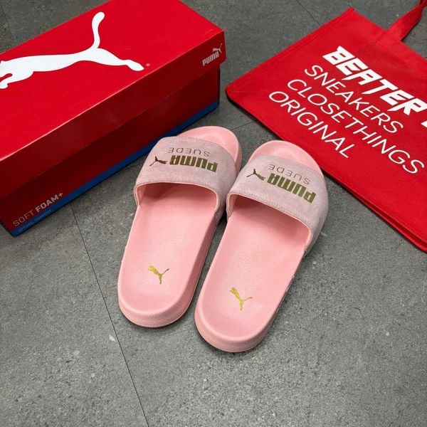 25 - Dép Puma Sude Hồng