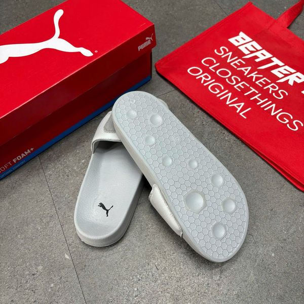 278 - Dép Quai Ngang Puma Leadcat 2.0 Grey Suede - 389118-03