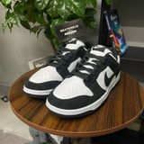 483 - Giày Nike Dunk Low Panda Suede Đen Trắng - FQ8249-100