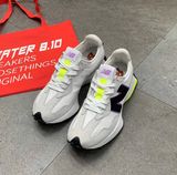 368 - Giày New Balance 327 White Suede Neon - WS327NB