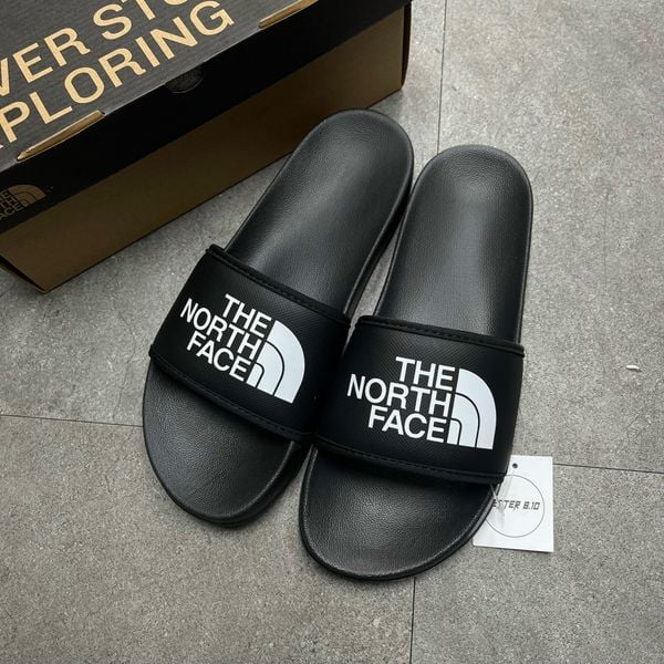 017 - Dép Quai Ngang The North Face Black White - H029526