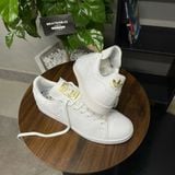 32 - Giày Adidas Stan Smith White Gold - H00307