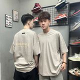 479 - Áo Thun Essentials Fear Of God V-Neck Core Heather Fall SS23