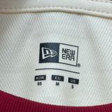 439 - Áo Thun New Era Embroidery Ivo Kem Viền Đỏ - 13038757