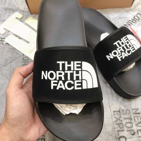 017 - Dép Quai Ngang The North Face Black White - H029526