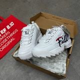 776 - Giày Fila Disruptor 2 Script Trắng Big Logo - 1FM00863-121