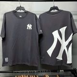 615 - Áo Thun New Era Big Logo New York Yankees Xám - 13553699
