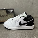 526 - Giày Jordan 1 Low Trắng Đen - 553560-132