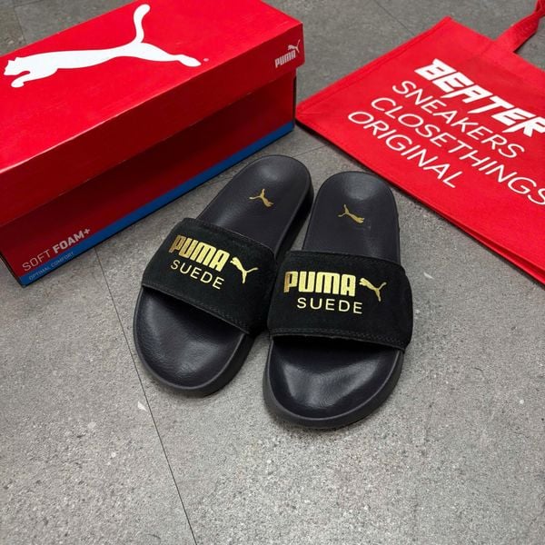 26 - Dép Puma Black Gold