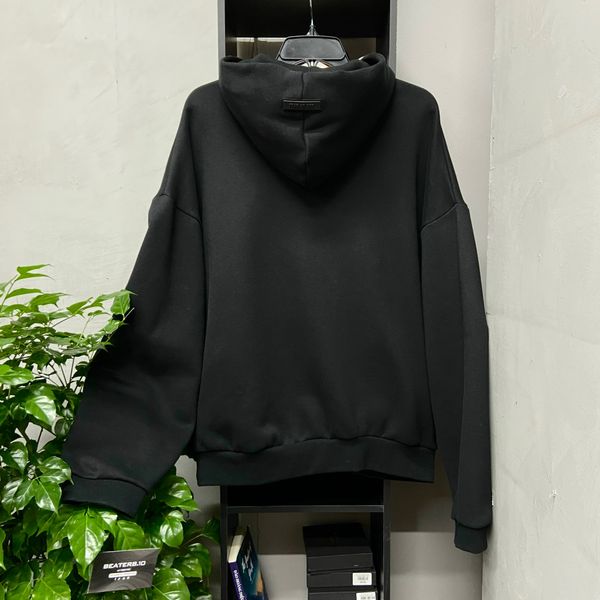 375 - Áo Hoodie Fear Of God Essentials Fall 2023 Black