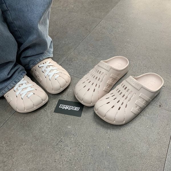 803 - Dép Sục Adidas Adilette Clogs Cream