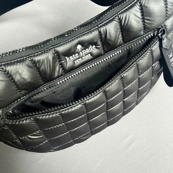 600 - Túi Kate Spade New York Camden Quilted Sling Bag Đen - KH403