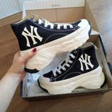 07 - MLB BigBall Chunky High New York Yankees đen- 32SHU1111-50L