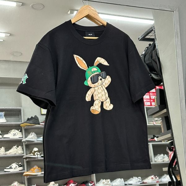 279 - Áo MLB Rabbit Short Sleeve NY Yankees Black - 3ATSQ0131-50BKS