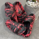 291 - Dép Quai Ngang Adidas Adilette 22 'Bright Red Black' - ID7808