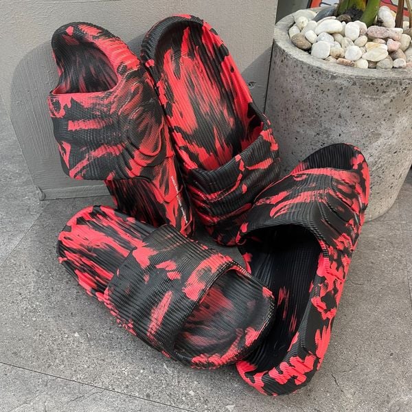 291 - Dép Quai Ngang Adidas Adilette 22 'Bright Red Black' - ID7808