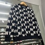 300 - Áo MLB Sweater Monogram NY Logo Overfit New York Yankees - 3AMTM0231