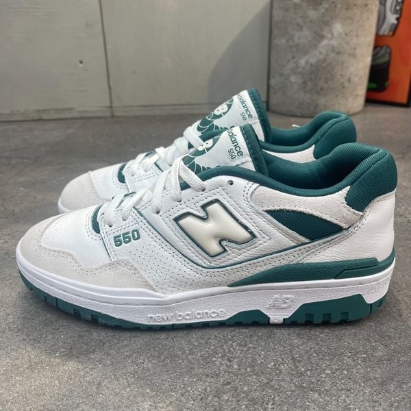305 - Giày New Balance 550 White Vintage Teal - BB550STA