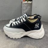324 - Giày MLB Bigball Chunky Low Lite New York Yankees Black - 3ASHUL22N