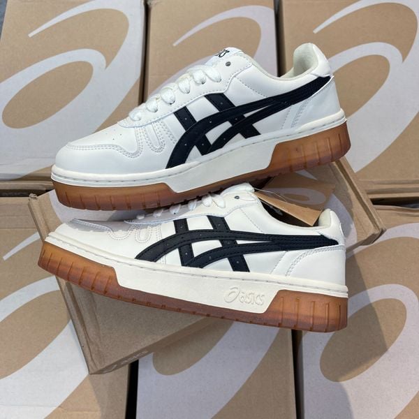 364 - Giày Asics Court MZ Cream Black Gum - 1203A127