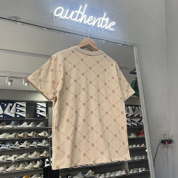 373 - Áo Thun New Era Monogram New York Yankees Nâu - 19500182