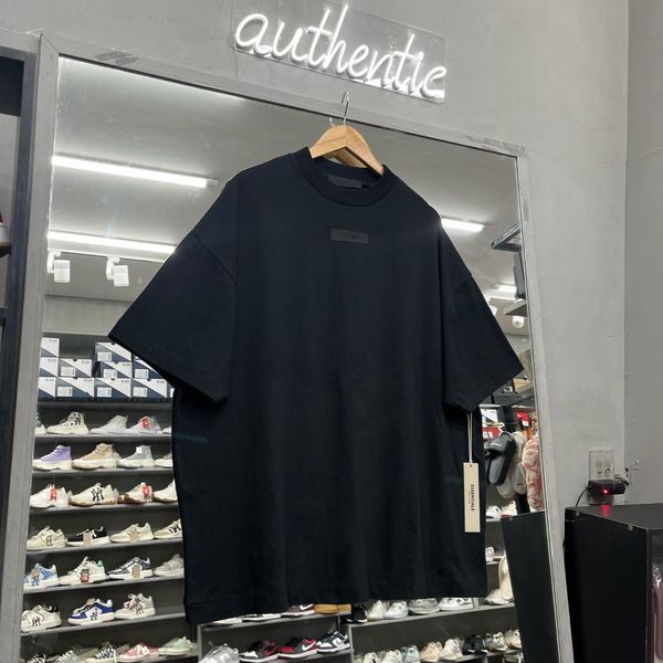 443 - Áo Fear Of God Essentials 'Jet Black' SS24