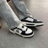 613 - Giày MLB Chunky Liner SL Saffiano New York Yankees Đen - 3ASXCLS4N-50BKS