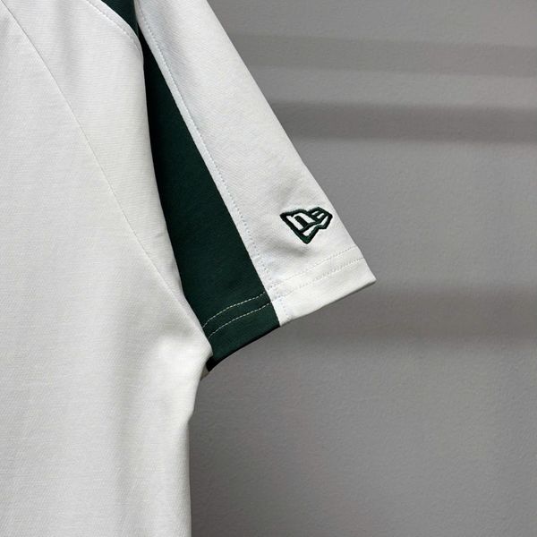 764 - Áo thun New Era Raglan New York Yankees White Green - 12224585