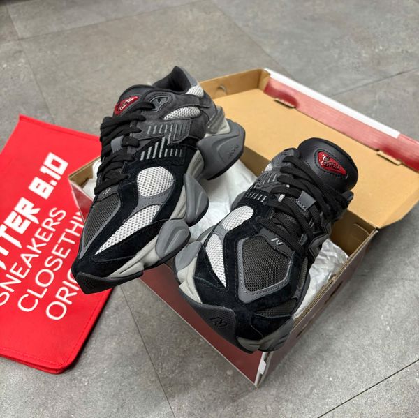 787 - Giày thể thao New Balance 9060 Black Castlerock Grey - U9060BLK