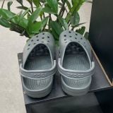 791 - Dép Sandal Clog Unisex Crocs Classic - Slate Grey