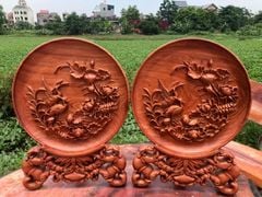 Đĩa Gỗ Phi Điểu dk 30cm