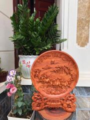 Đĩa Gỗ Mã Đáo Thành Công dk 30cm
