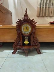 Đồng hồ gỗ để bàn