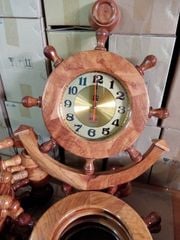 Đồng hồ gỗ mỏ neo